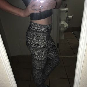 Tribal design leggings
